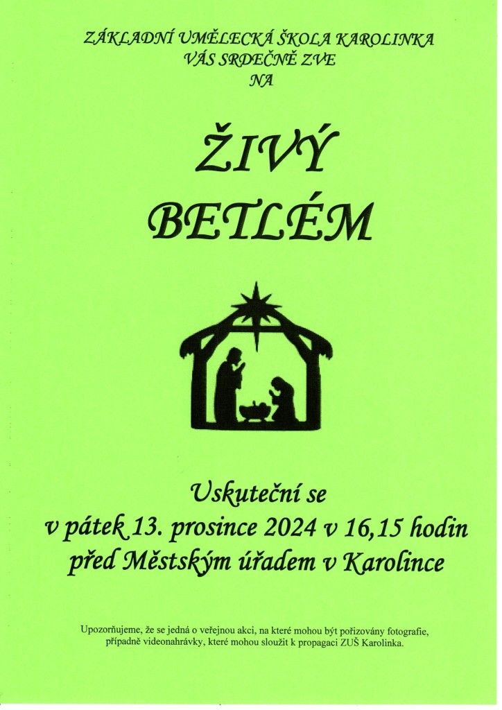 Živý betlém2024